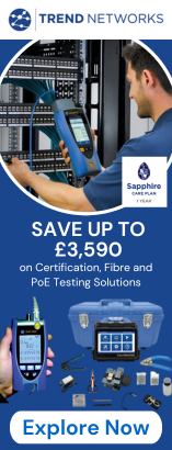 Save up to £3,590 on Certification, Fibre and PoE Testing Solutions